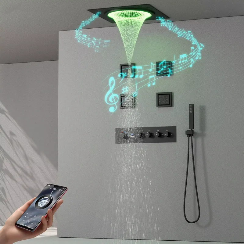 Juego de Ducha LED Inteligente - Spa&Wellness Earth City Шелепиха reseña y precio