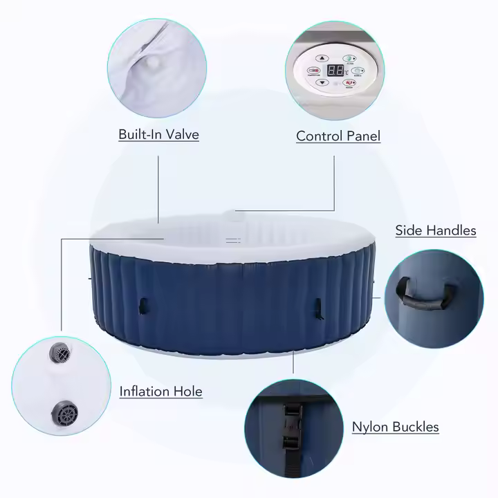 Jacuzzi Inflable Redondo para  - Spa&Wellness Earth City Шелепиха reseña y precio