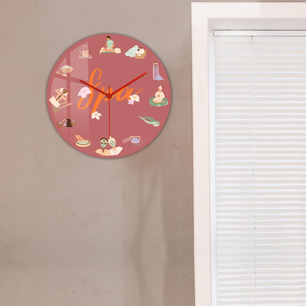 Reloj de Pared Silencioso de C - Spa And Wellness Center reseña y precio