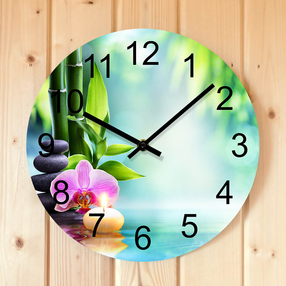 Reloj de pared silencioso con  - Spa And Wellness Center reseña y precio