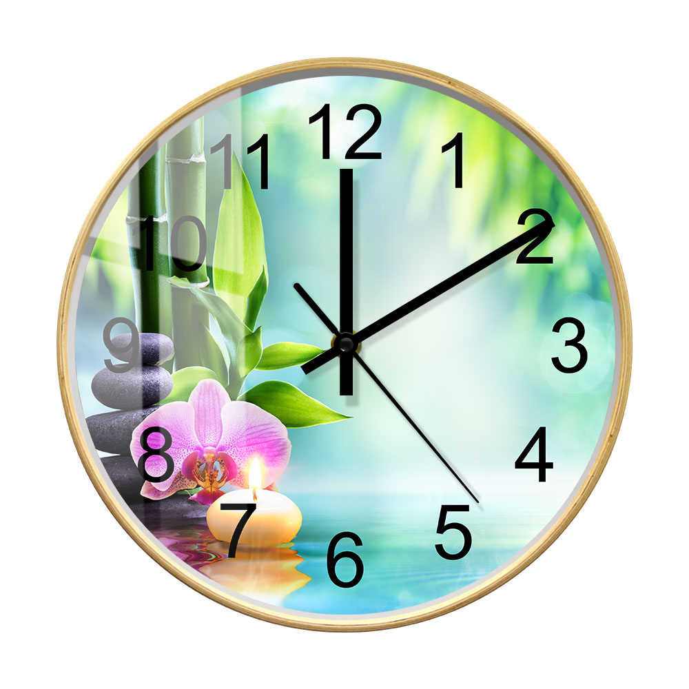 Reloj de pared silencioso con  - Spa And Wellness Center reseña y precio
