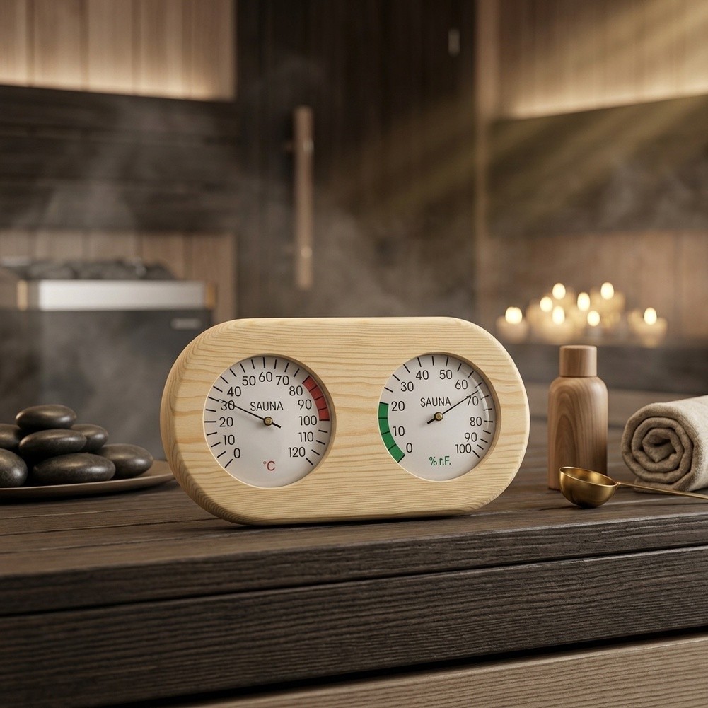 Termohigrómetro de doble tempe - Spa And Wellness Center reseña y precio