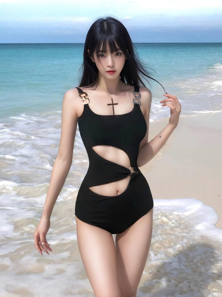 Monokini Sexy con Recortes par - Spa&Wellness Earth City Шелепиха reseña y precio